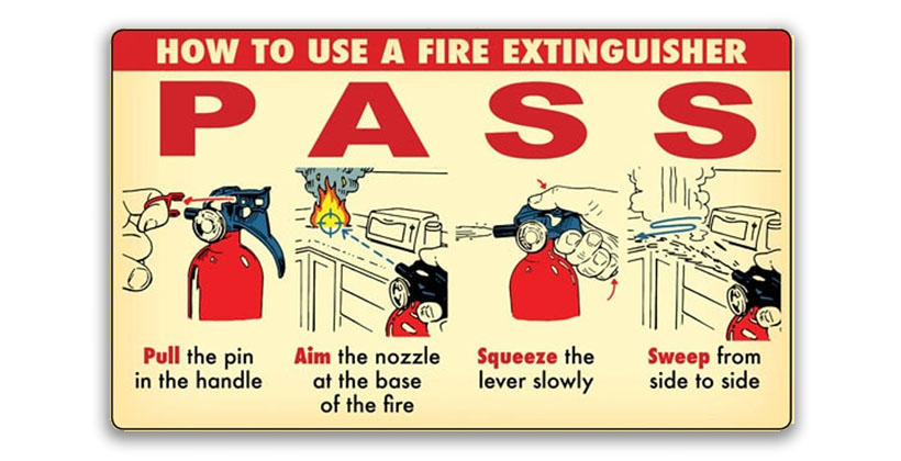 How to Use a Fire Extinguisher