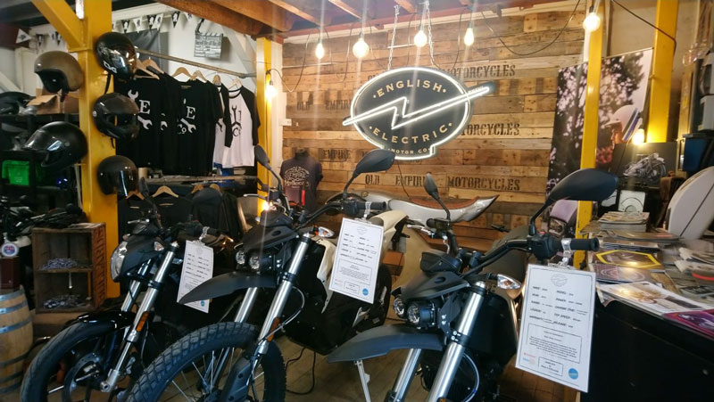 The English Electric Motorcycle Company - Case study: Lithium-ion Battery Fire Extinguishers